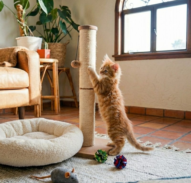 Cómo preparar tu casa para la llegada de un nuevo gato