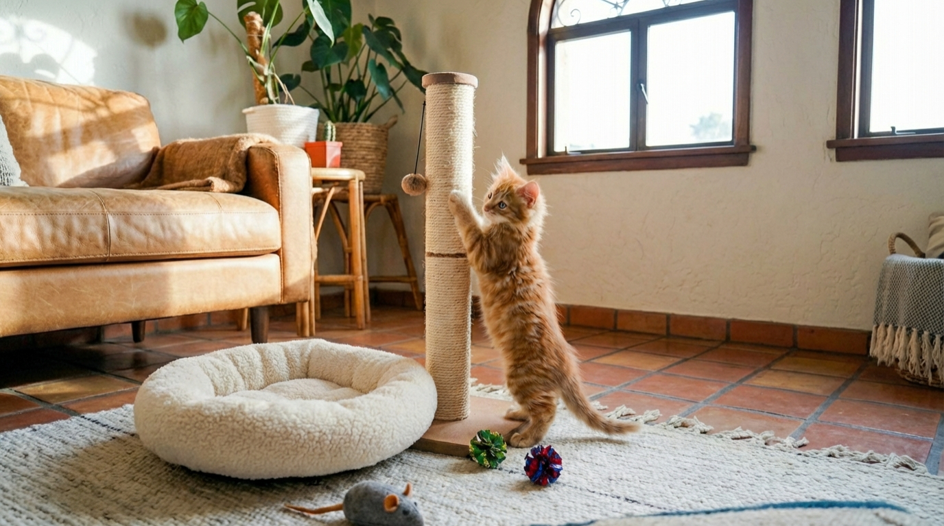 Cómo preparar tu casa para la llegada de un nuevo gato